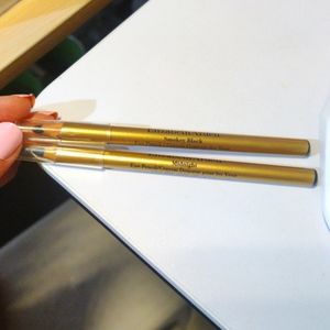 Elizabeth Arden eye pencil crayon liner smokey black and midnight (gently used)